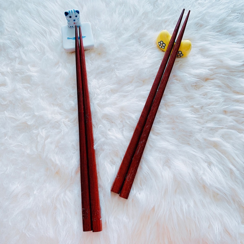 NEW Chopsticks + Chopstick Rests